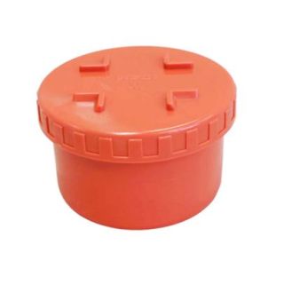 BOUCHON A VISSER ROUGE BRIQUE