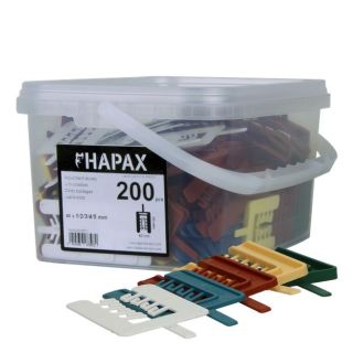 CALES BARDAGE ASSORTIMENT HAPAX 40X55 (200PC)