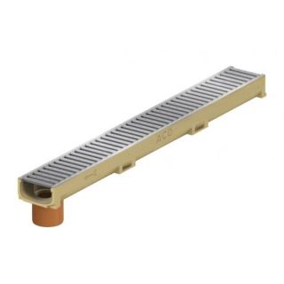 CANIVEAU ACO EUROLINE 60 MINI AC SORTIE GALVA