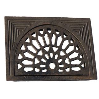 CHASSIS DE CAVE AJOURE DEMI-LUNE EN FONTE 