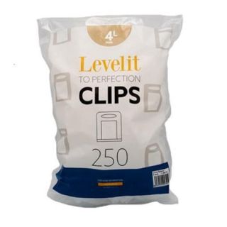 CLIPS NIVELEUR LONG LEVELIT 4MM 250PC/SAC