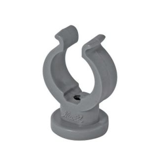 COLLIER OUVERT EN PVC GRIS 