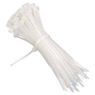 COLLIERS DE CABLAGE BLANCS