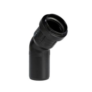 COUDE PP 45° M/F NOIR