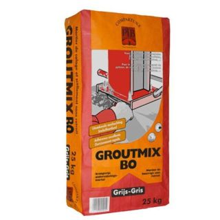 MORTIER DE BOURRAGE SANS RETRAIT GROUTMIX BO PTB 25KG 