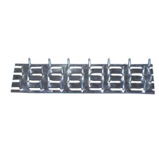 PLAQUE A CLOUER 25x1MM ZINGUE