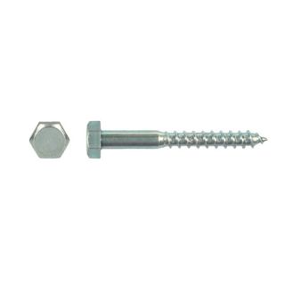 TIREFONDS TETE HEX 8MM DIN 571 ZN BOITE